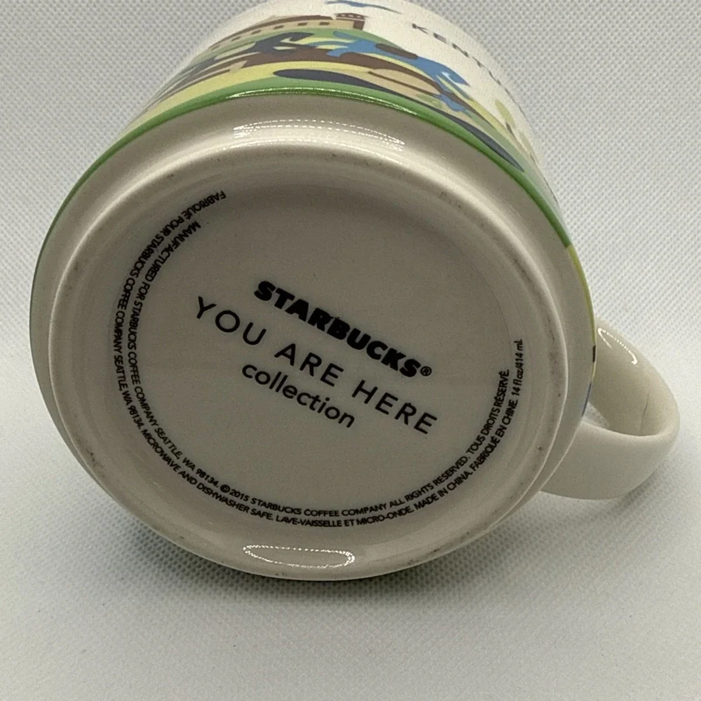 Starbucks Kentucky You Are Here 2015 Derby Coffee Tea Mug 14‎ FL OZ 3